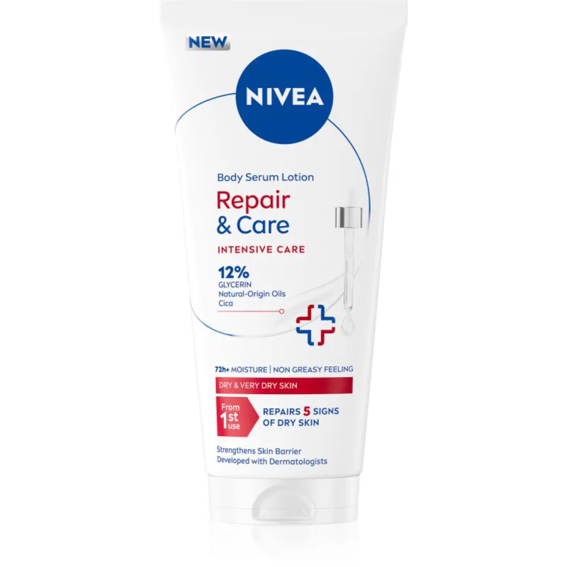 NIVEA Repair & Care ορός σώματος για έντονη ενυδάτωση 200 ml