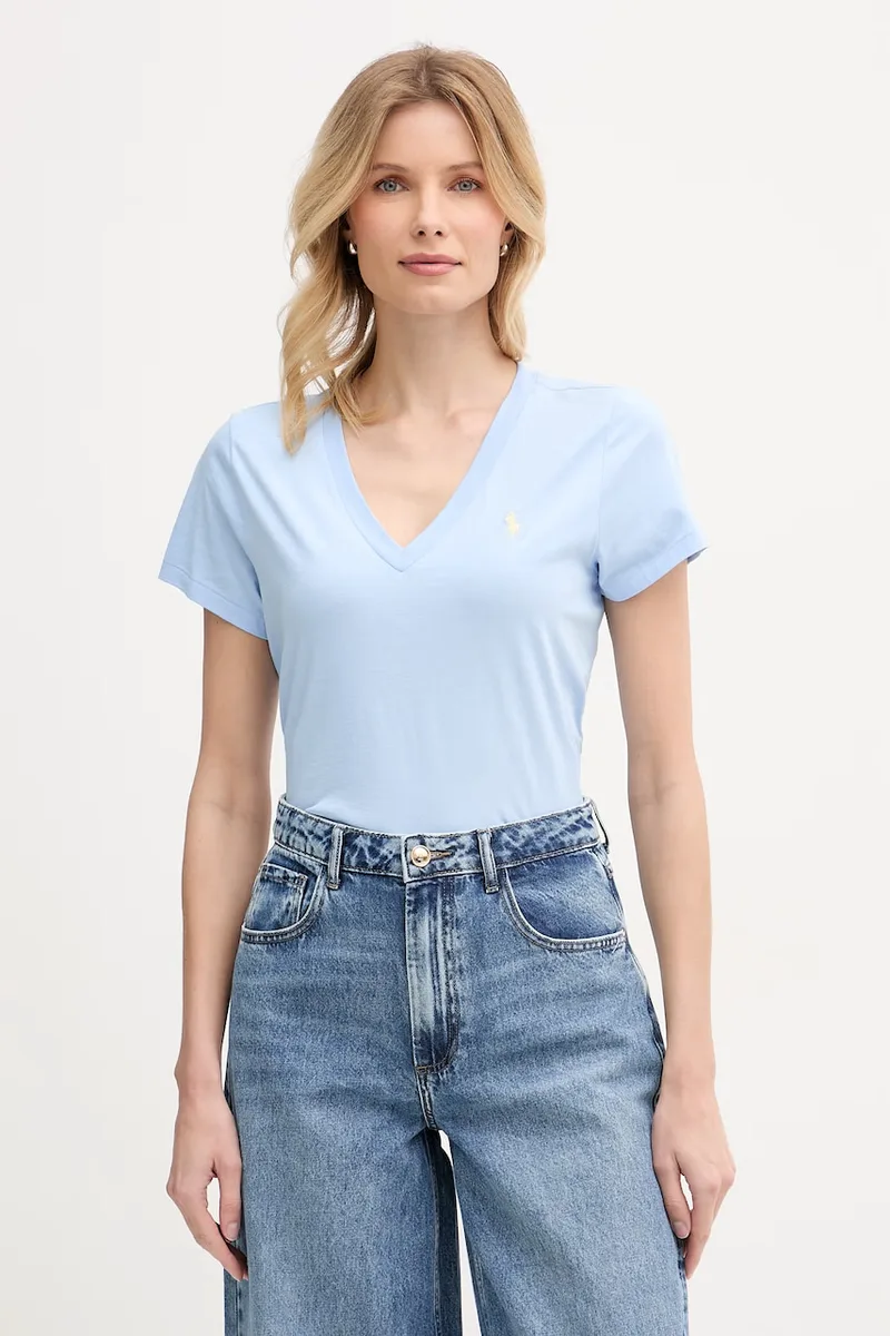 Polo Ralph Lauren basic t-shirt γυναικείο βαμβακερό