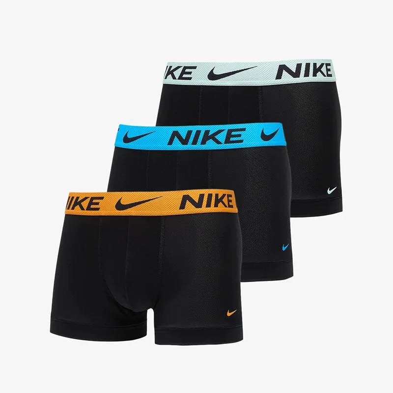 Μπόξερς Nike Dri-FIT Elite Breathe Trunk 3-Pack Black S