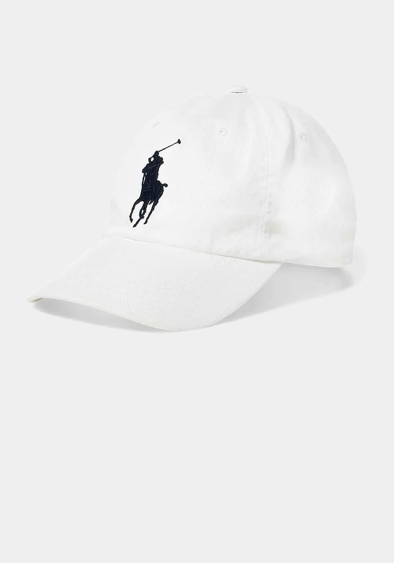 Polo Ralph Lauren Αθλητικό Καπέλο της σειράς Big Pony - 710673584 003 White/Navy