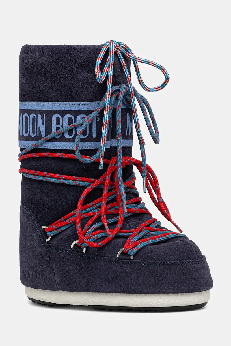 Παιδικές χειμερινές μπότες σουέτ Moon Boot MB ICON SUEDE LACES