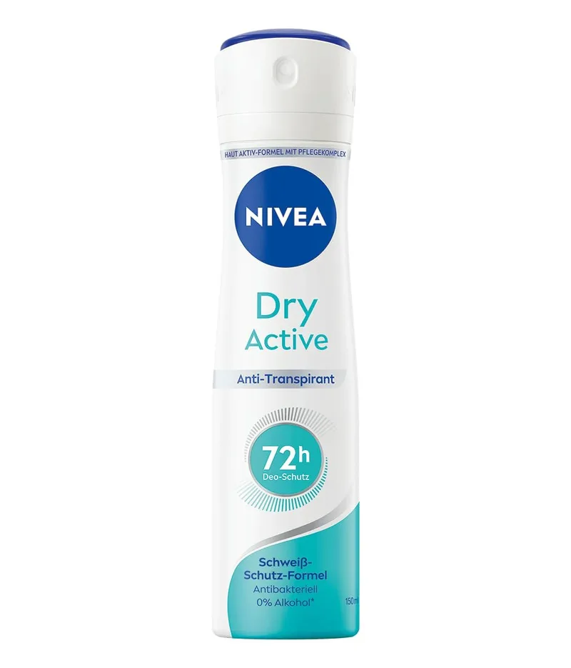 Nivea Dry Active Anti-Perspirant Spray (150ml)
