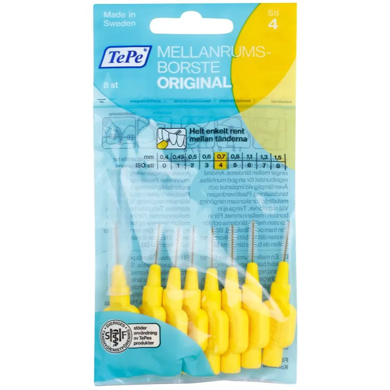 TePe Original μεσοδόντια βουρτσάκια 0,7 mm 8 τμχ