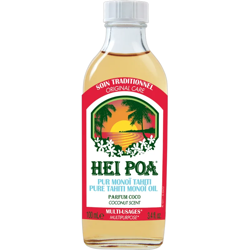Hei Poa Pure Tahiti Monoi Oil Coconut - Λάδι με Άρωμα Καρύδας 100ml