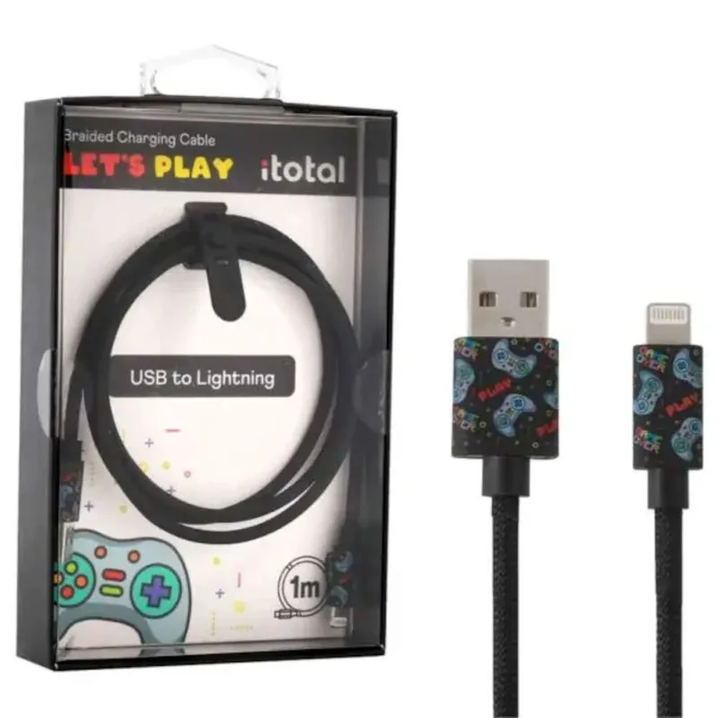 I-Total Καλώδιο Φόρτισης XL2729 Let's Play USB-USB C