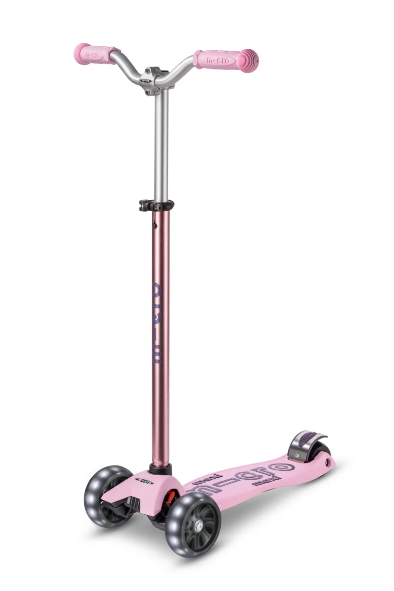 Πατίνι Maxi Micro Deluxe Pro LED - Rose
