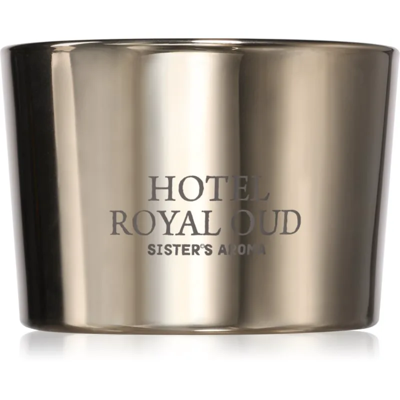 Sister's Aroma Hotel Royal Oud αρωματικό κερί 150 γρ