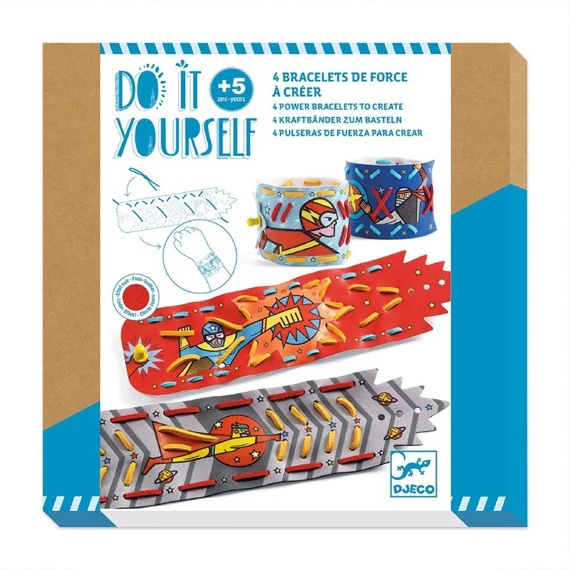 DIY Φτιάχνω τα δικά μου Περικάρπια Djeco - Σούπερ Ήρωες