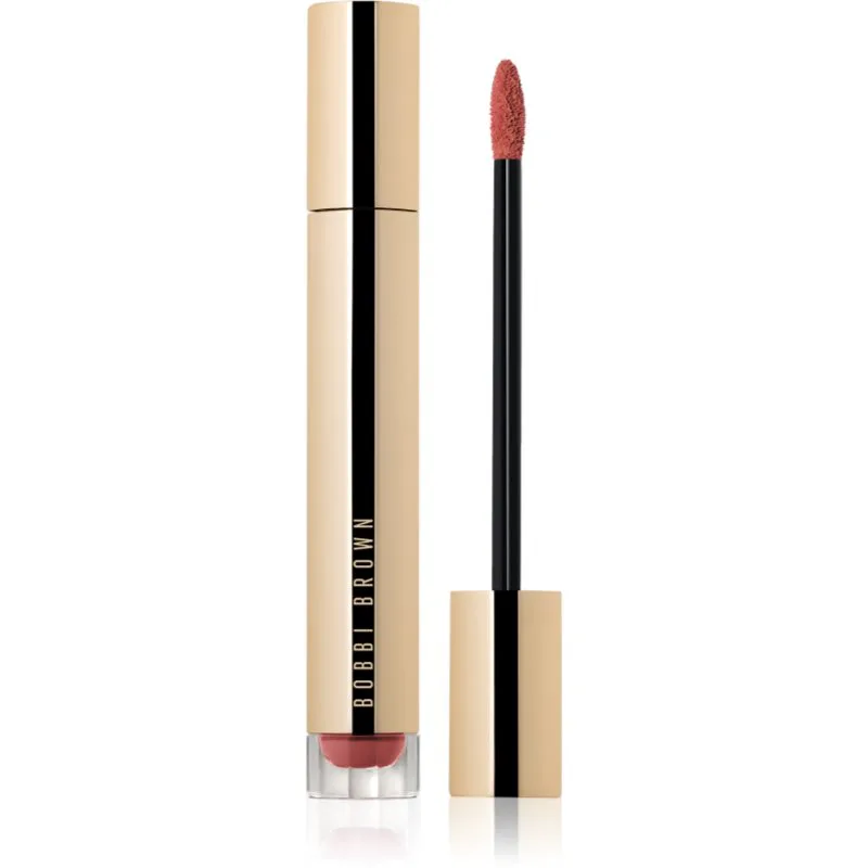 Bobbi Brown Luxe Matte Liquid Lipstick μακράς διαρκείας ρευστό κραγιόν ματ απόχρωση Budding Rose 6 ml