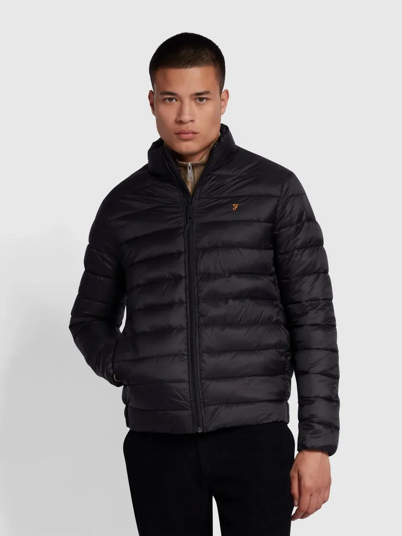 Farah Ανδρικό Μπουφάν Κοντό Puffer
