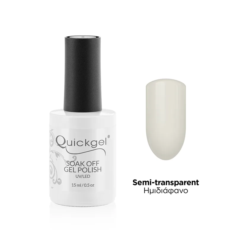 Quickgel No 875 - Veil Regular Ημιμόνιμο Βερνίκι νυχιών 15ml