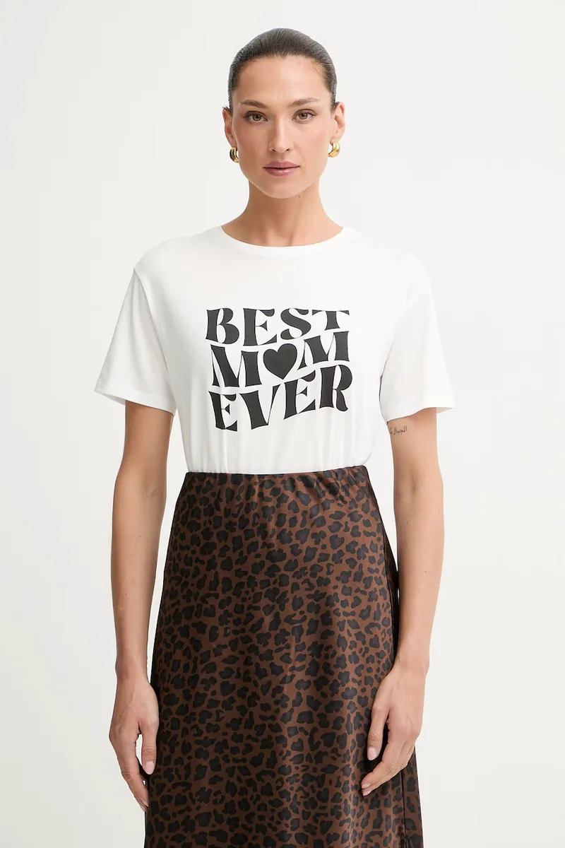 Morgan t-shirt γυναικείο βαμβακερό DMAMA