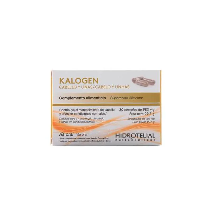Kalogen Hidrotelial for hair and nails 30 capsules