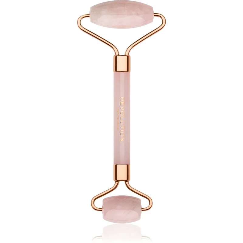 Revolution Skincare Roller Rose Quartz κύλινδρος για μασάζ για το πρόσωπο 1 τμχ