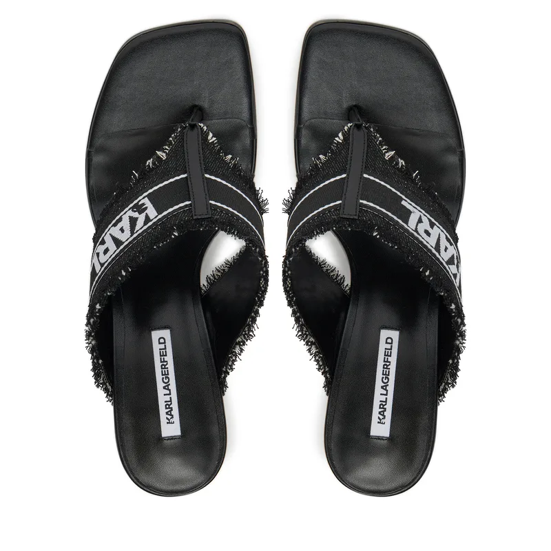 Σαγιονάρες KARL LAGERFELD Panache II KL30104 Μαύρο