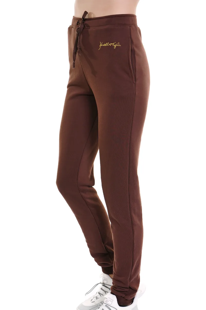 Παντελόνι Υφασμάτινο Kendal + Kylie Basic KKW3701701-COFFEE BROWN Γυναικείο