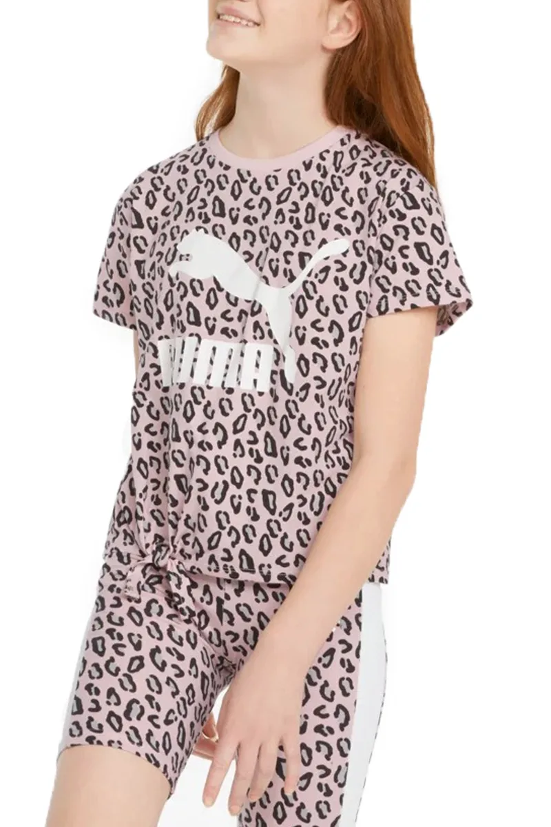 Μπλούζα Κοντομάνικη Puma Classics Summer Roar Aop 533389-16 Κορίτσι