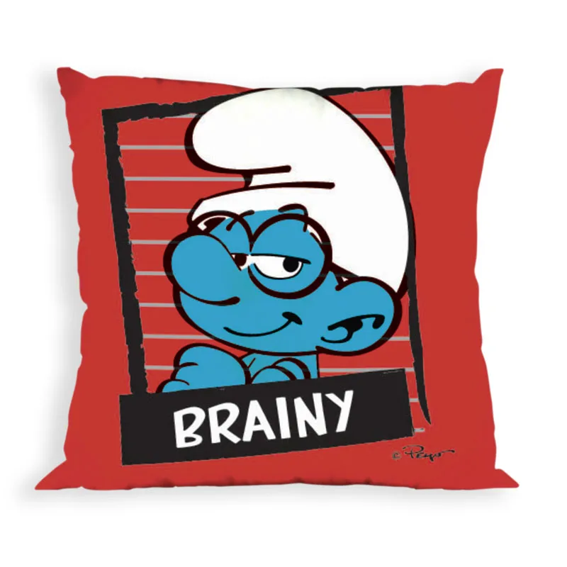 Διακοσμητικό Μαξιλάρι 40X40 Dimcol Disney Smurfs 17 Red (40x40)