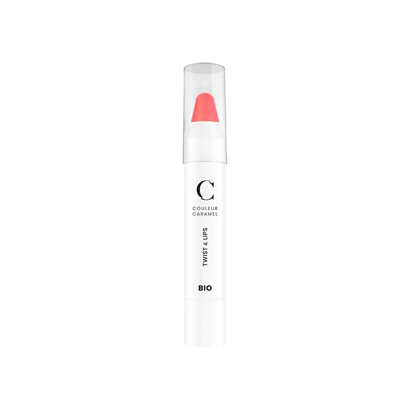 Couleur caramel Twist and Lipstick 408 Pearly Pink 1un