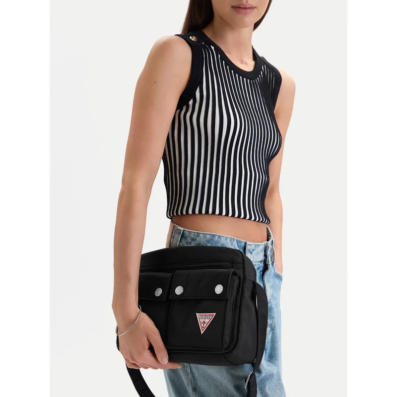 Τσάντα Guess Jeans CWBEO-GUESS-XC-002-09 Μαύρο