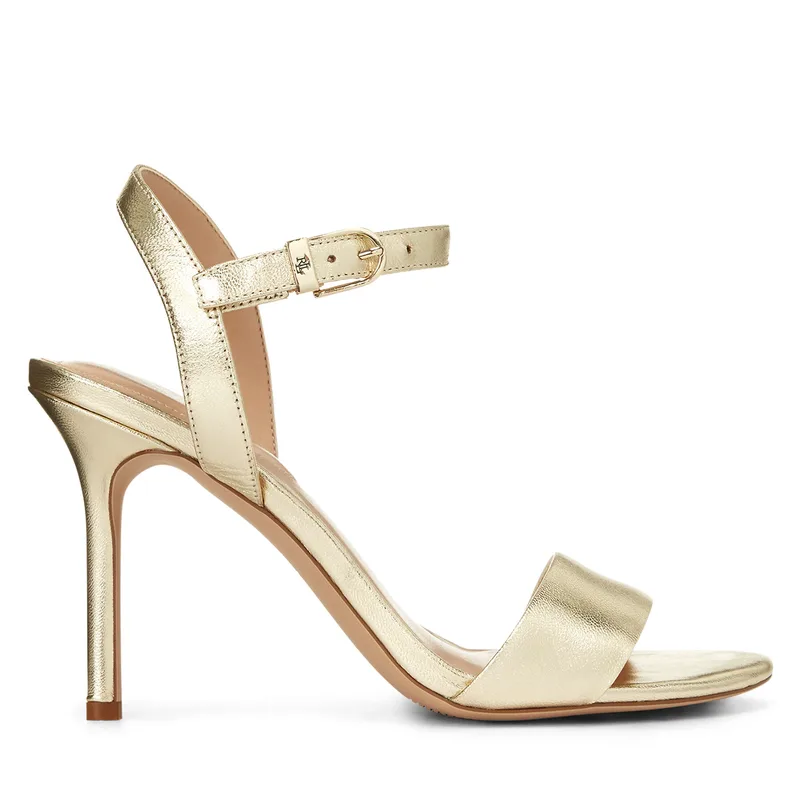 Σανδάλια LAUREN RALPH LAUREN Gwen 802940587001 Χρυσό