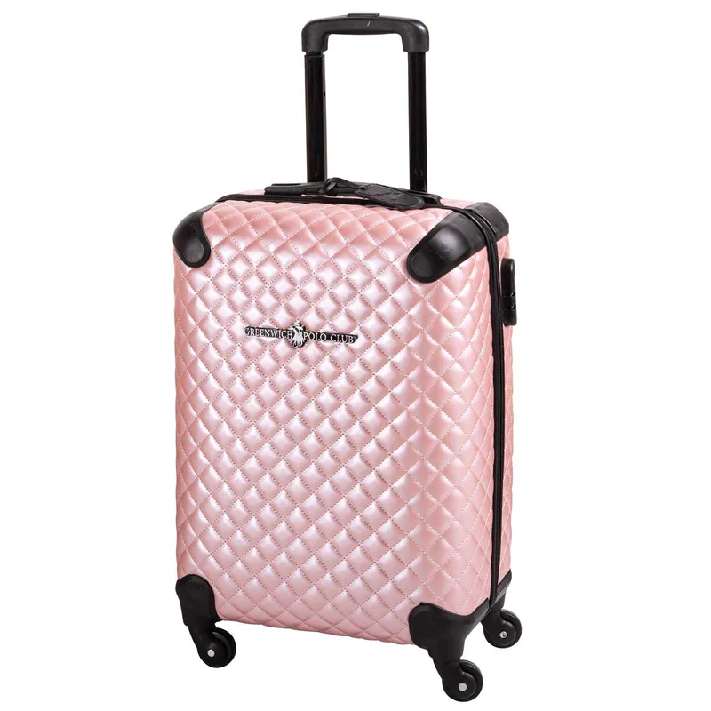 Βαλίτσα Greenwich Polo Club 7508 Ροζ 55x37x22