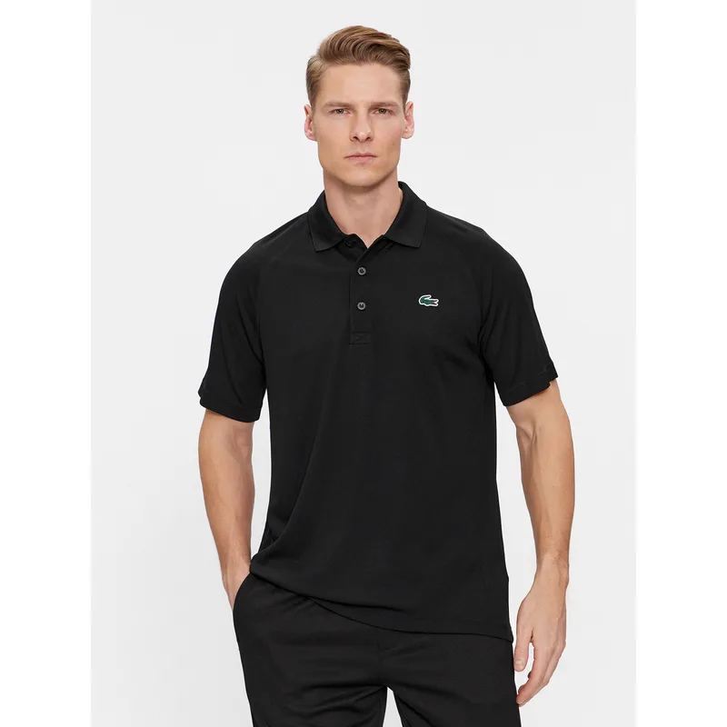 Lacoste Polo DH3201 Μαύρο Regular Fit