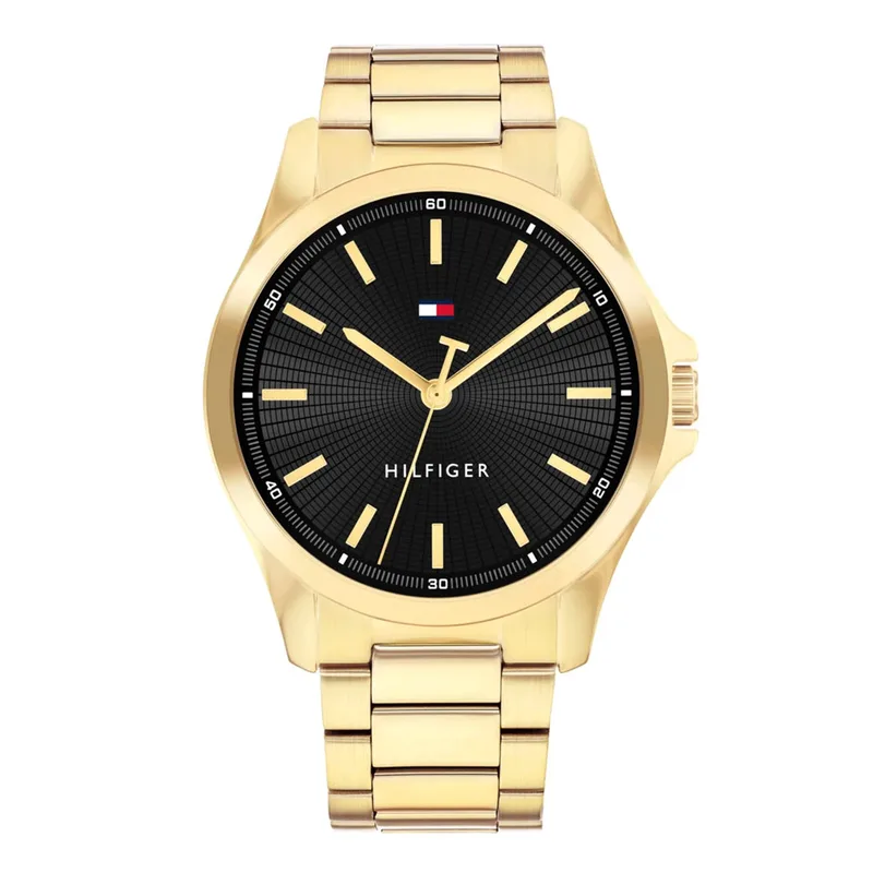 TOMMY HILFIGER Bruce Χρυσό Stainless Steel Bracelet 1792241