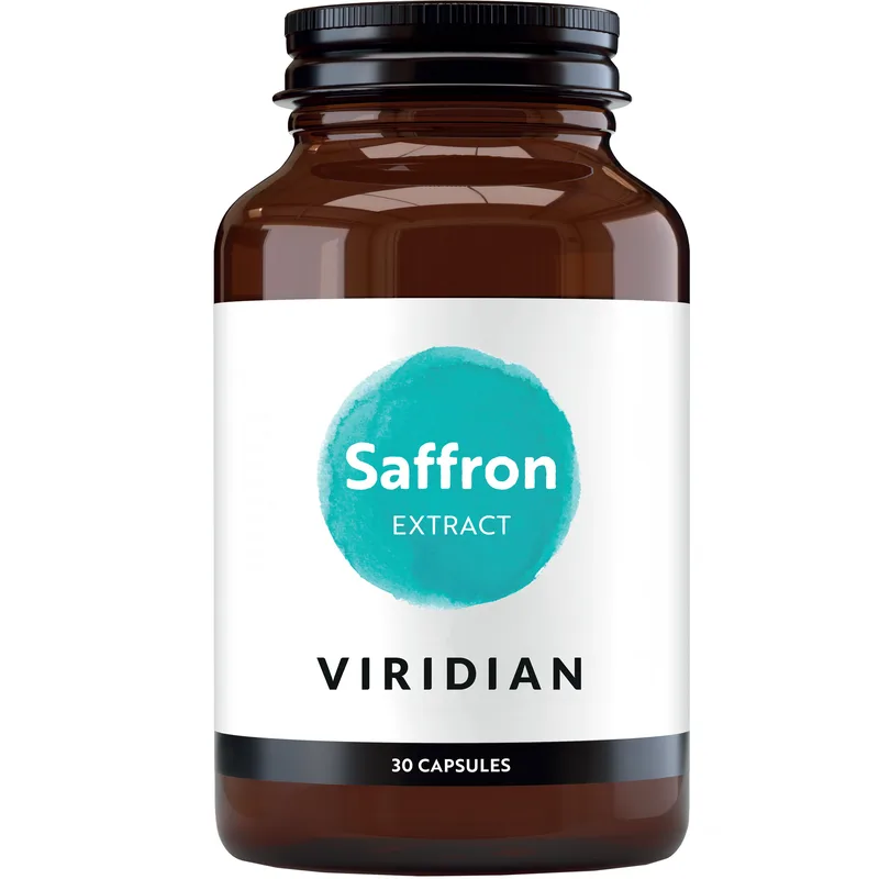 Viridian Saffron Extract Συμπλήρωμα Διατροφής Εκχυλίσματος του Βοτάνου Κρόκου για την Καλή Λειτουργία του Εγκεφάλου & των Ματιών 30caps