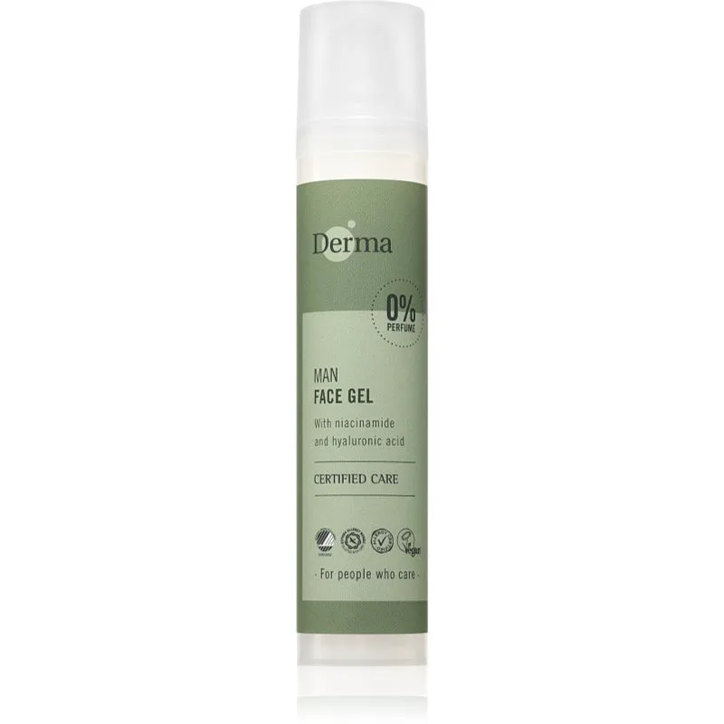 Derma Man ενυδατικό τζελ για το πρόσωπο για άντρες 50 ml