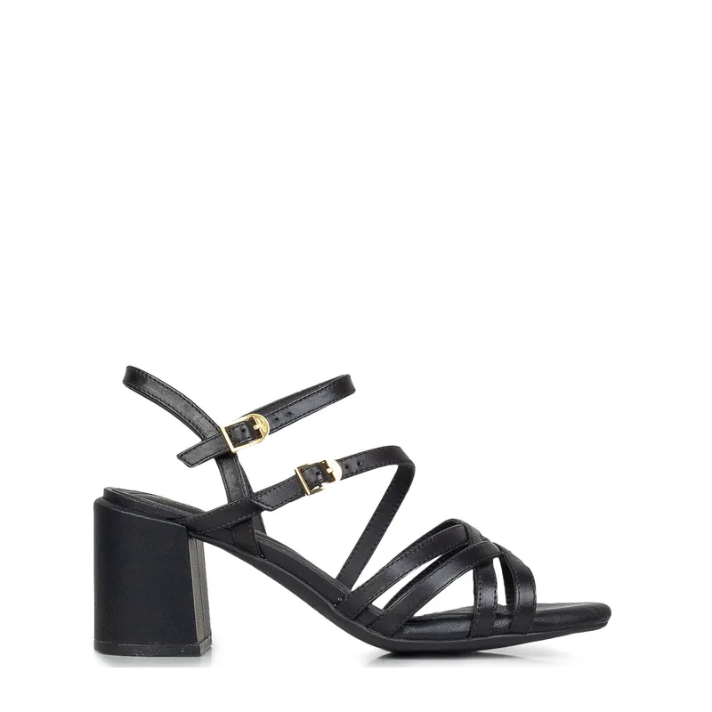 Πέδιλα-Σανδάλια γυναικεία Clarks Μαύρο 26185888 Ezoria Strap 262
