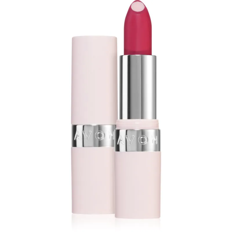 Avon Hydramatic ενυδατικό στιλπνό κραγιόν με υαλουρονικό οξύ απόχρωση Rose Berry 3.6 γρ
