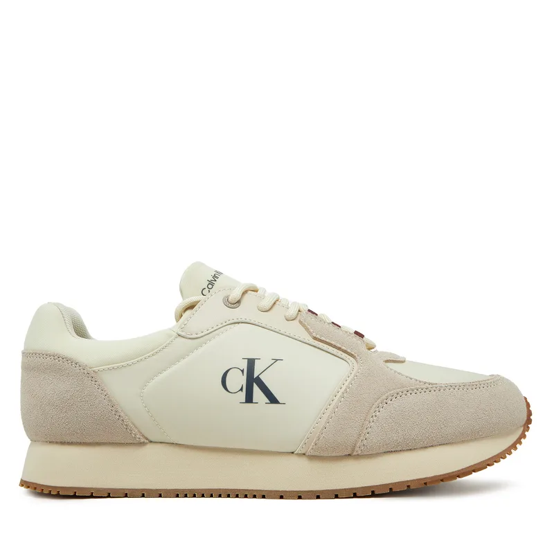 Αθλητικά Calvin Klein Jeans Retro Sock Runner Mg YM0YM01152 Μπεζ
