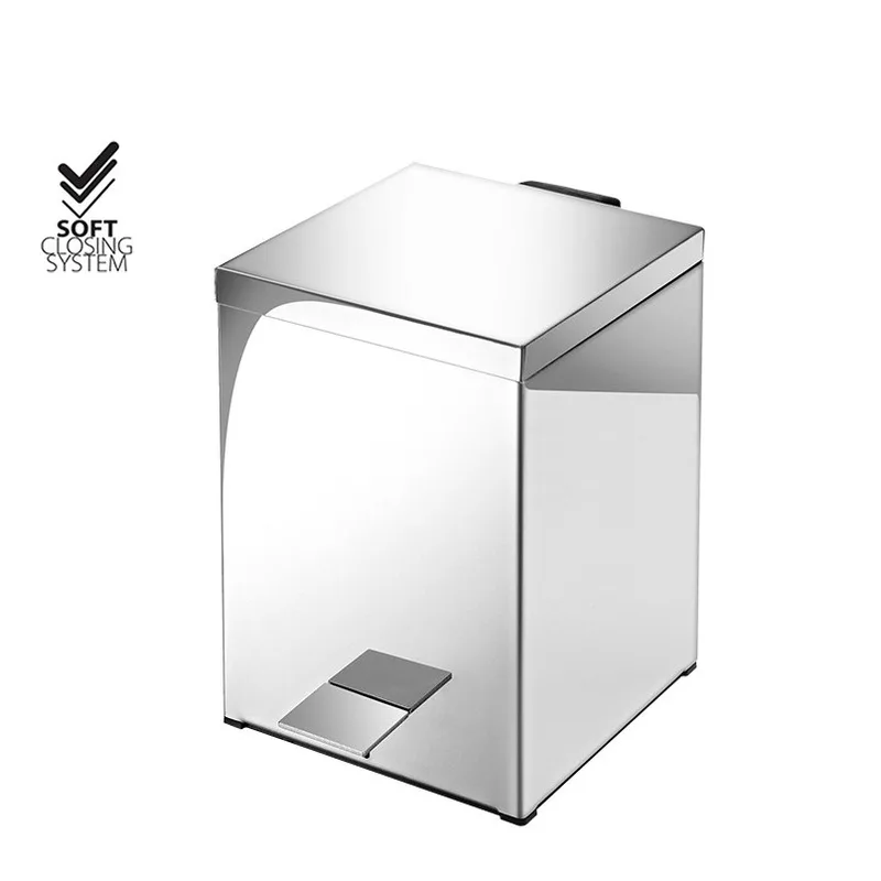 Χαρτοδοχεία 5lt Μπάνιου Sanco σειρά 90677-A90 σε Inox