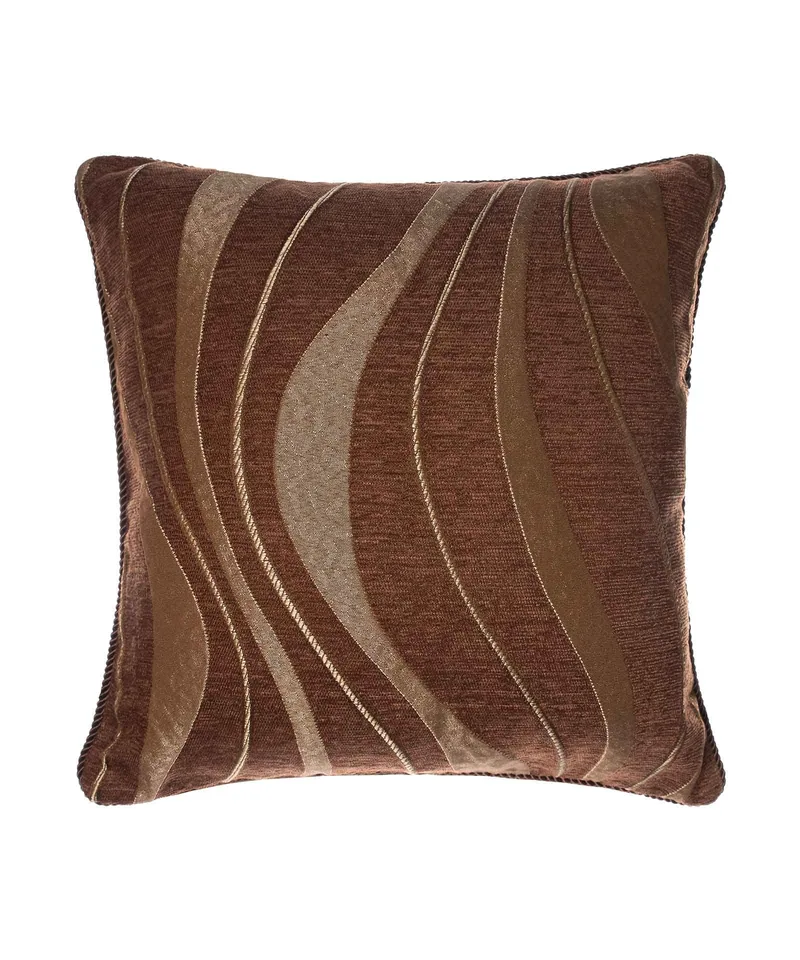 Μαξιλαροθήκη Διακόσμησης Silk Fashion 922 Καφέ 45x45