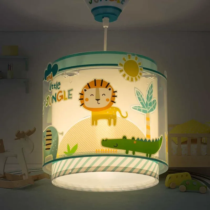 My Little Jungle παιδικό φωτιστικό οροφής (76112M)-8420406003054