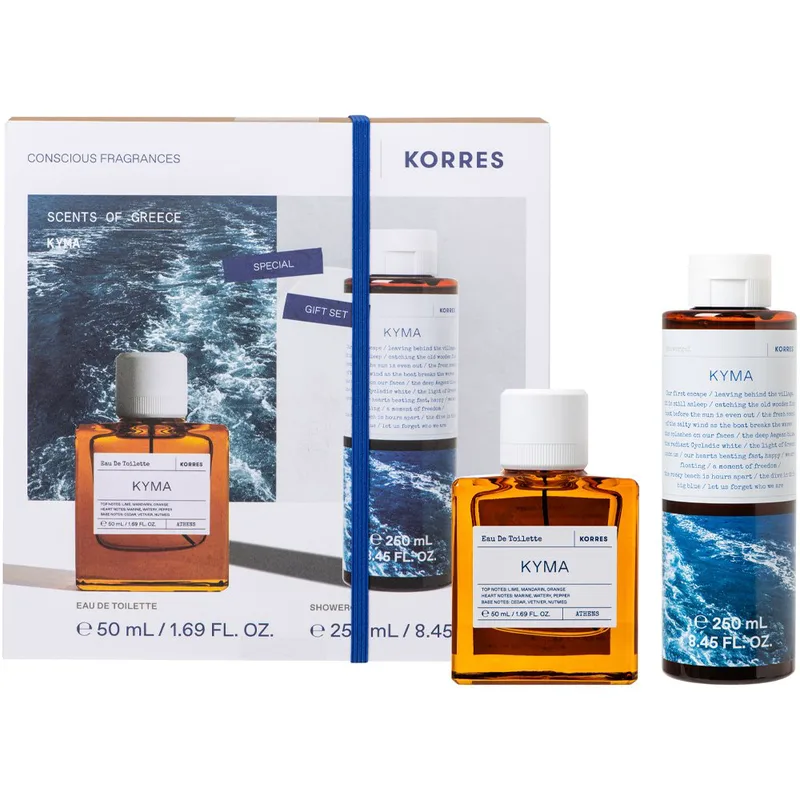 Korres Promo Kyma Eau De Toilette 50ml & Shower Gel 250ml