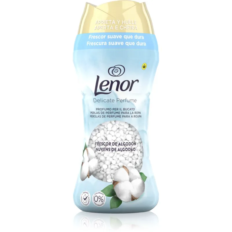 Lenor Cotton Fresh αρωματικές πέρλες πλυντηρίου 195 γρ