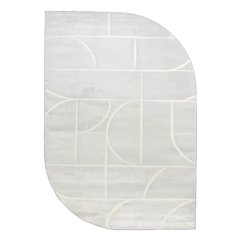 Χαλί Διαδρόμου (80x150) Ezzo Forma E460B2A Light Grey