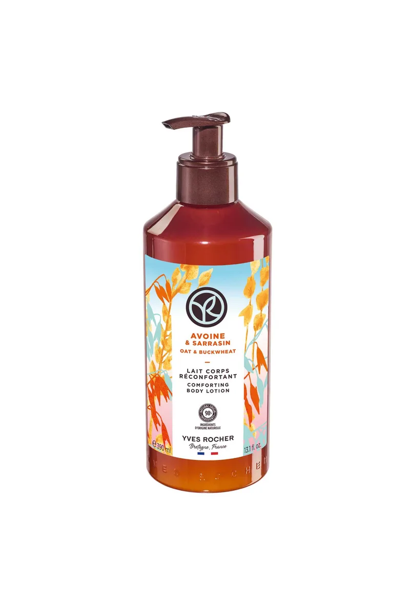Yves Rocher Oat & Buckwheat Comforting Body Lotion 390 ml - 33615