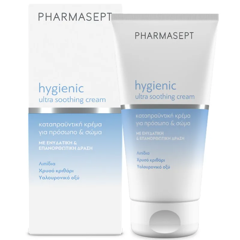 Pharmasept Hygienic Ultra Soothing Cream Καταπραϋντική Ενυδατική Κρέμα για Πρόσωπο & Σώμα 150ml
