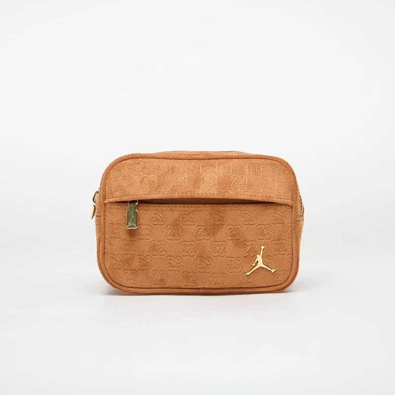 Τσάντα Jordan Jam Suede Monogram Camera Bag Cognac Universal