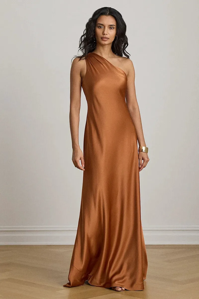 Lauren Ralph Lauren ασύμμετρο φόρεμα