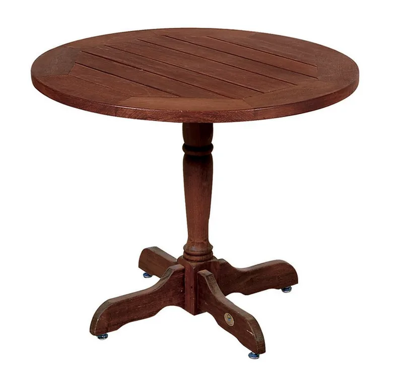 Στρογγυλό Ξύλινο Τραπέζι 90 x 75(h)cm ,Kwilla