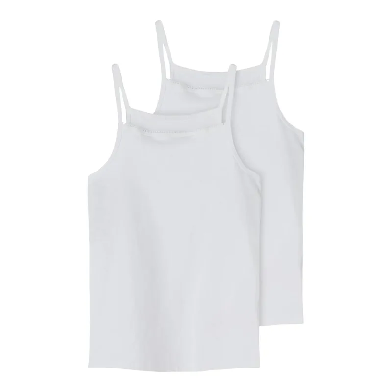 Σετ 2 τεμ. φανελάκι κορίτσι Name it -13208832-Bright White