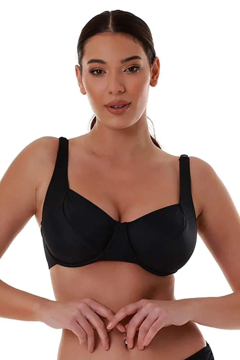 Bluepoint γυναικείο μαγιό bikini top με μπανέλα χωρίς φορμάρισμα (E cup)-26066088E-02