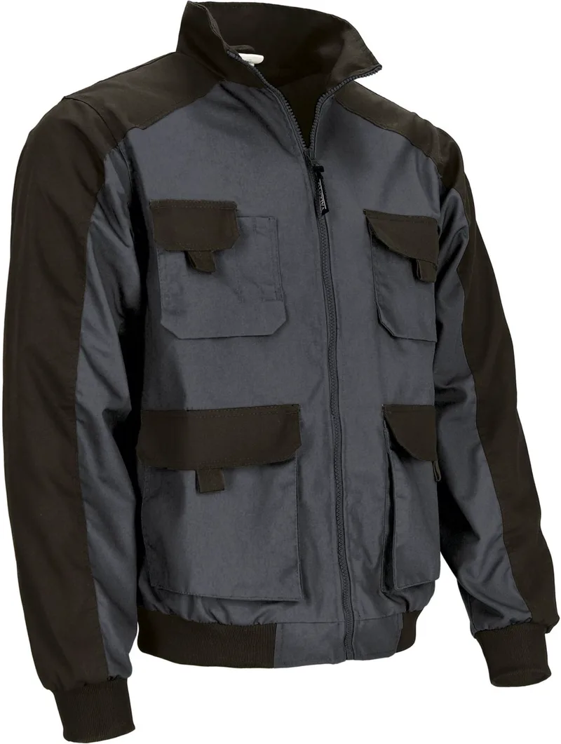 Μπουφάν DYNAMITE Valento CQVADYNGN Charcoal Grey-Black