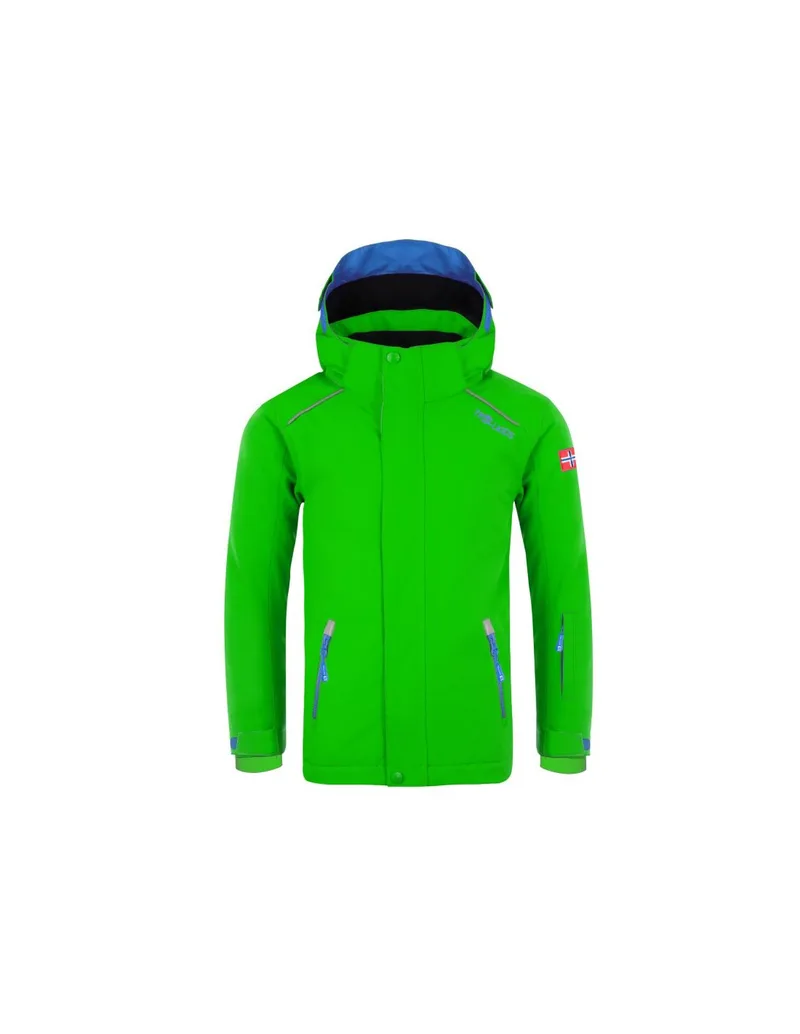 Trollkids Kids Holmenkollen Snow Jacket Pro winter green 913303