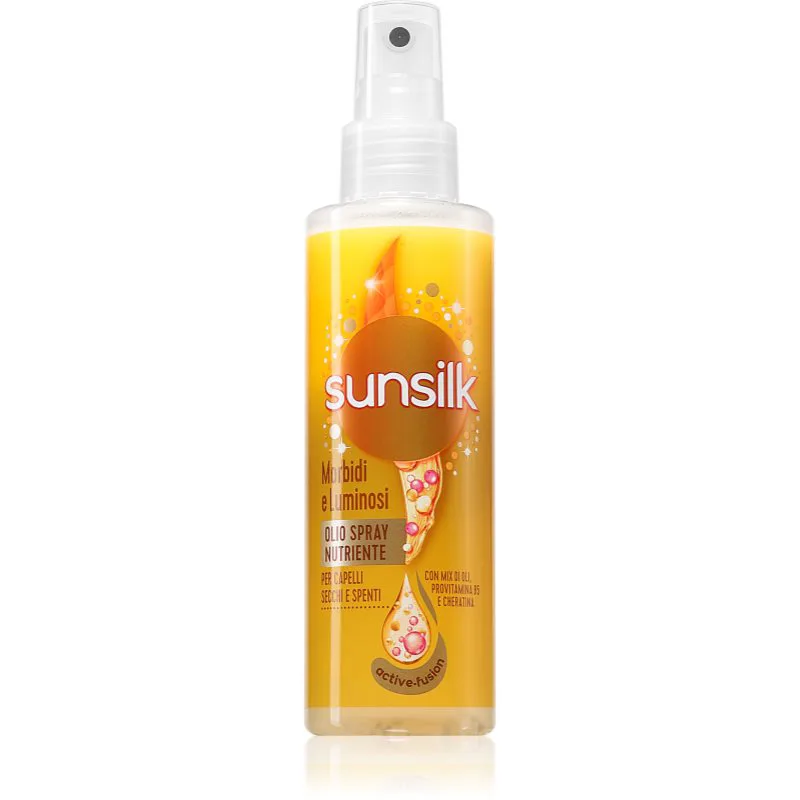 Sunsilk Soft & Bright ορός σε σπρέι χωρίς ξέβγαλμα για ξηρά μαλλιά 150 ml