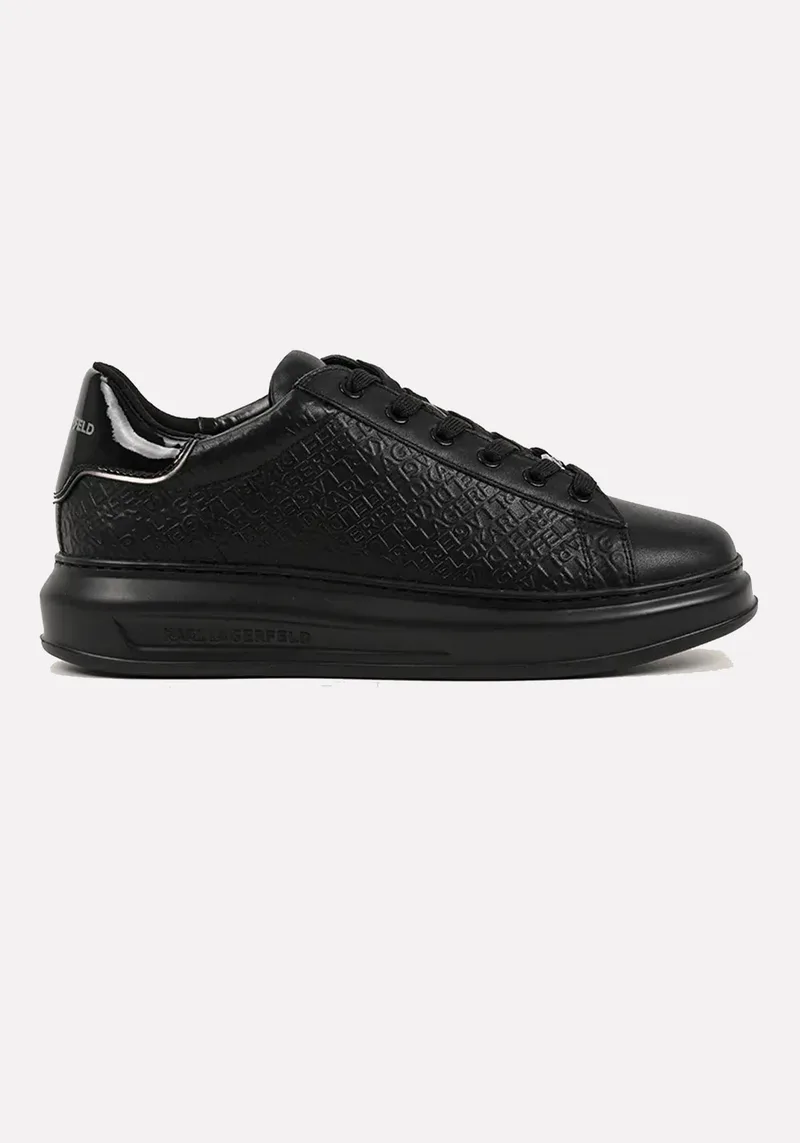 Karl Lagerfeld Δερμάτινα Sneakers της σειράς Kapri - KL52543A 00X Black